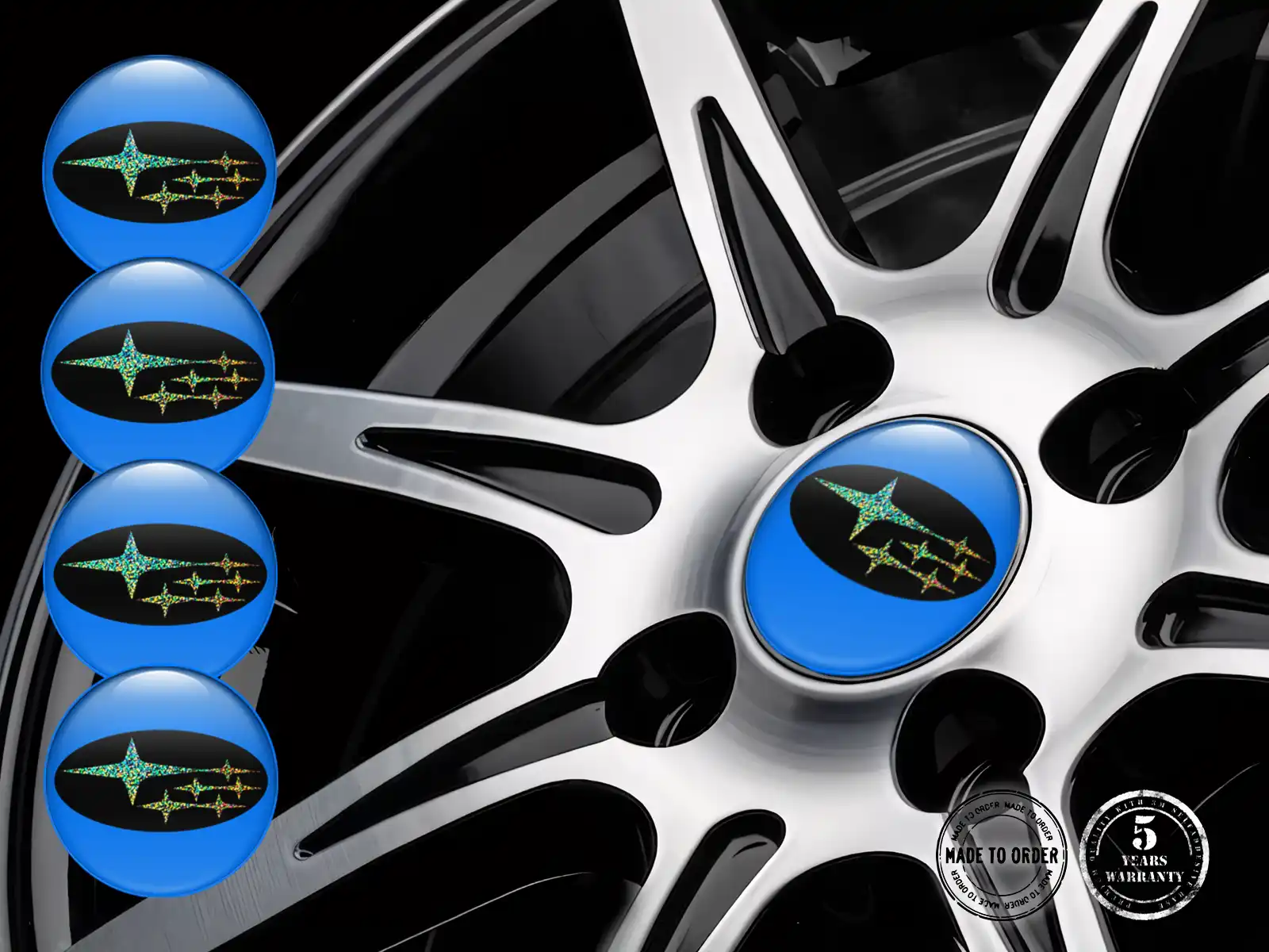 Subaru Decalcomania Precisione Quantum Racing Onda